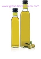 250ml and 500ml Clear Square Olive Oil Glass Bottle
