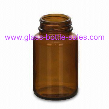 150ml Wide Mouth Amber Glass Bottle for Tablet 