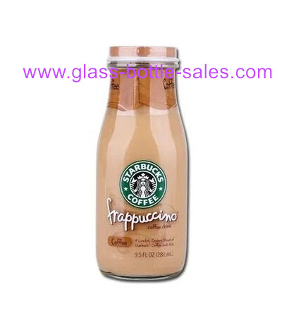 300ml Starbucks Glass Milk Bottle