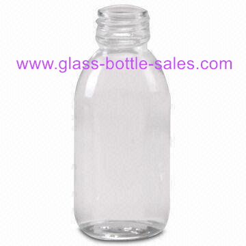 125ml Clear Glass Bottle For Syrup