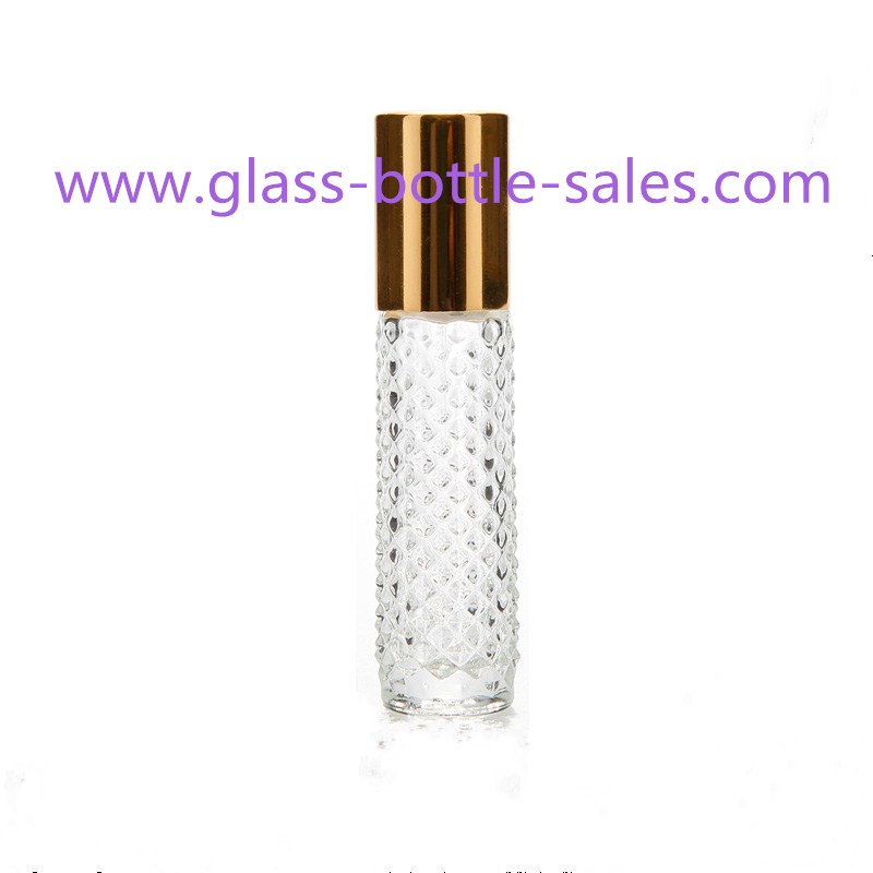 8ml Clear Perfume Roll On Bottle