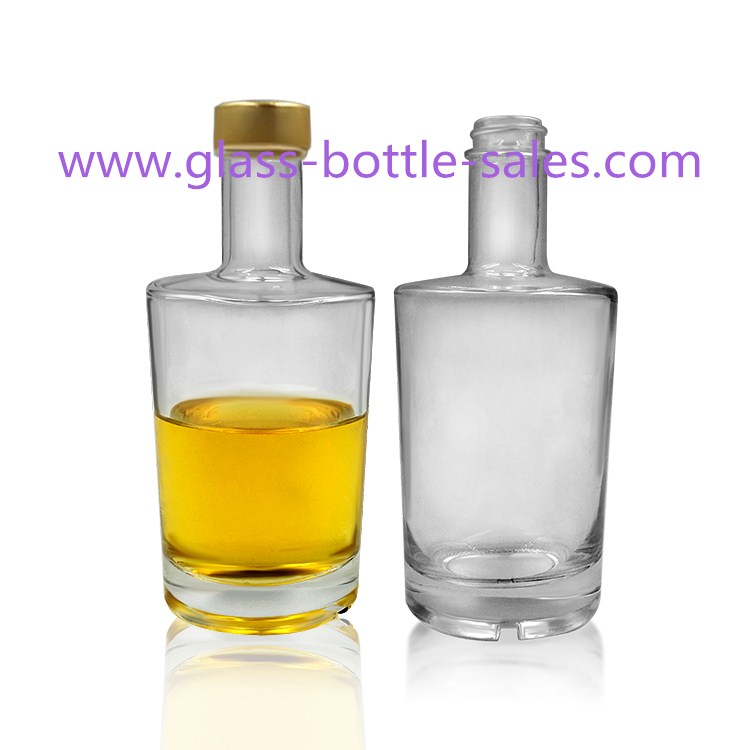750ml Clear Alcohol Glass Bottle