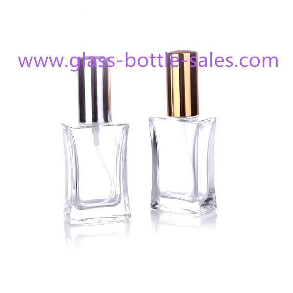 30ml Clear Perfume Glass Bottle With Sprayer