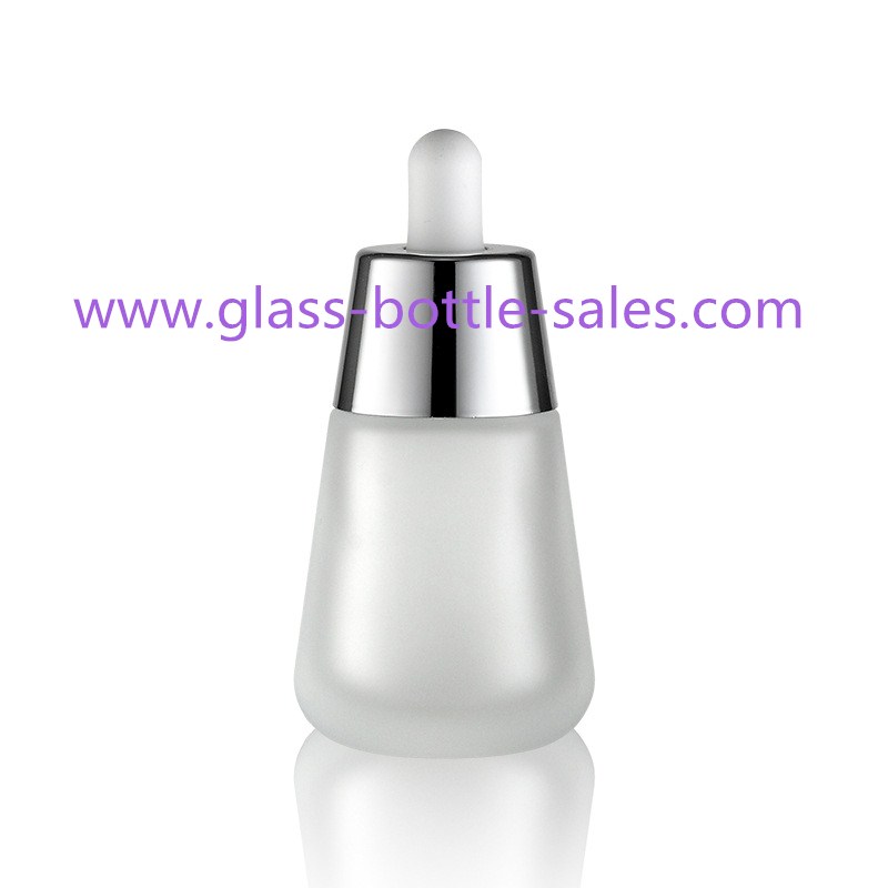 30ml,50ml Frost Glass Essence Bottles With Droppers