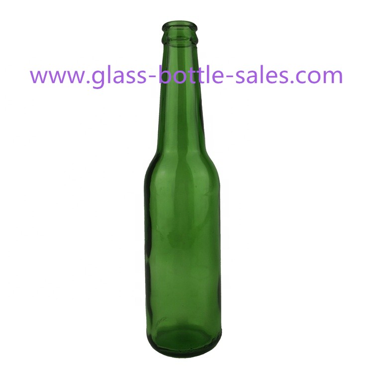 330ml Emerald Green Beer Glass Bottle